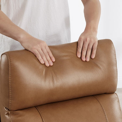 Poltrona reclinabile a dondolo girevole Rowan Power Swivel Glider