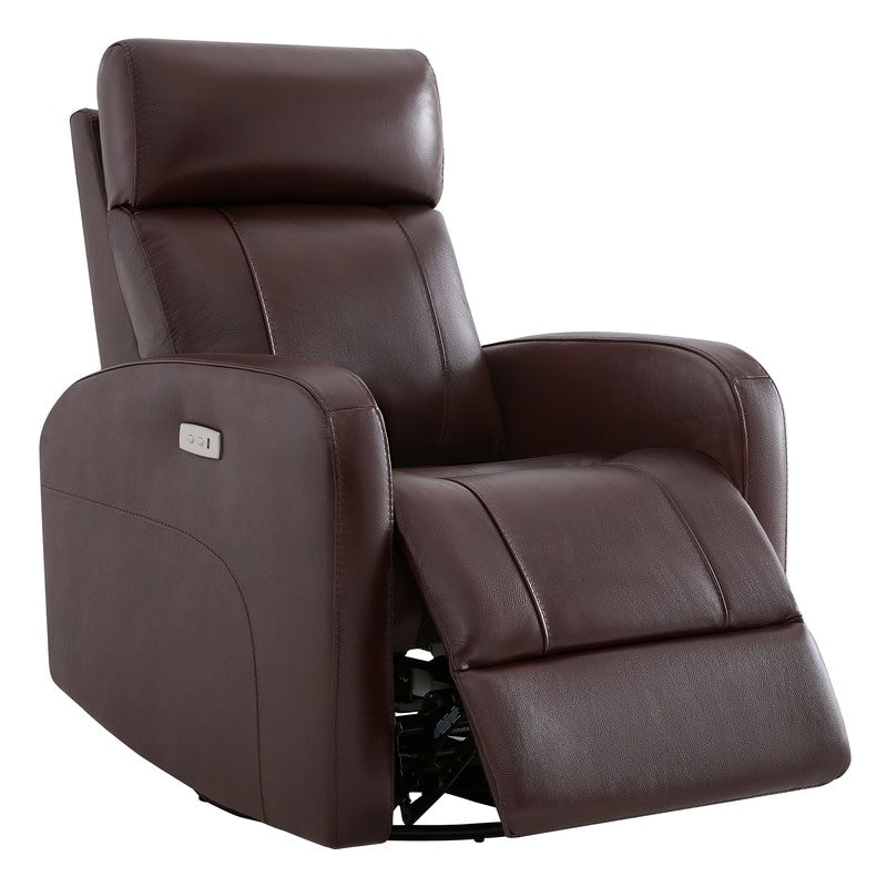 Poltrona reclinabile a dondolo girevole Rowan Power Swivel Glider