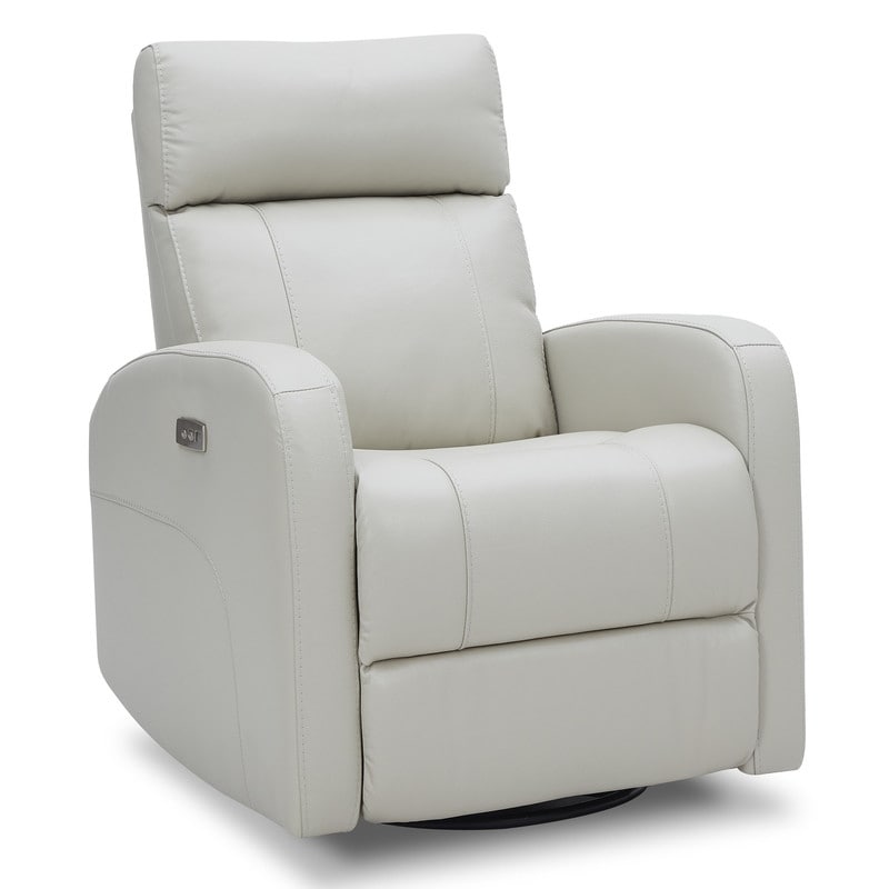 Poltrona reclinabile a dondolo girevole Rowan Power Swivel Glider