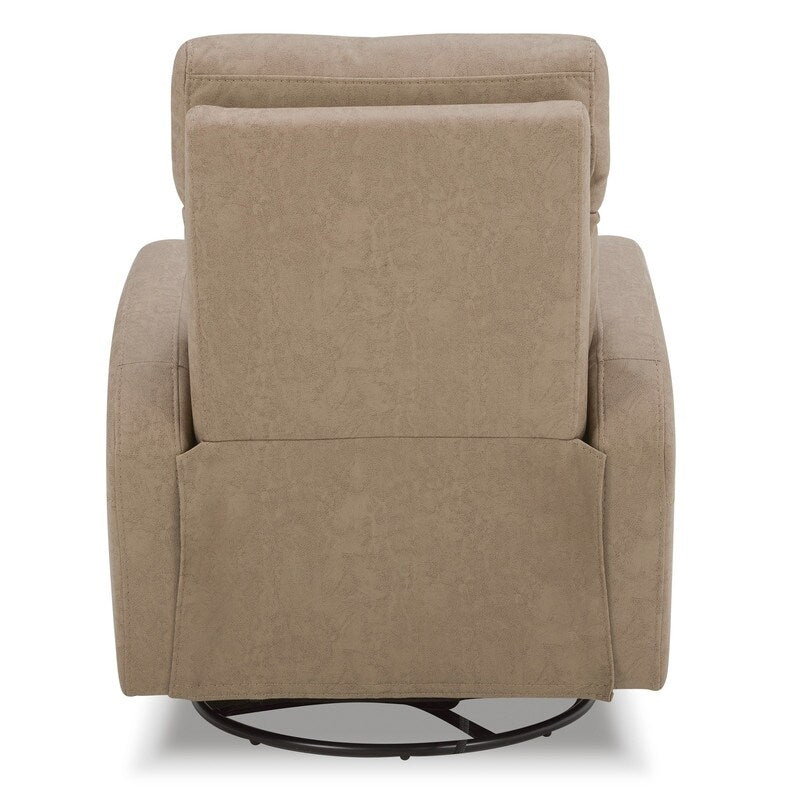 Poltrona reclinabile a dondolo girevole Rowan Power Swivel Glider