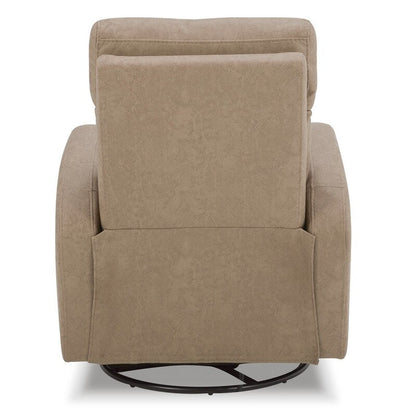 Poltrona reclinabile a dondolo girevole Rowan Power Swivel Glider