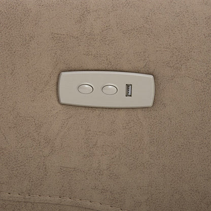 Poltrona reclinabile a dondolo girevole Rowan Power Swivel Glider