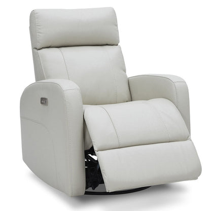 Poltrona reclinabile a dondolo girevole Rowan Power Swivel Glider