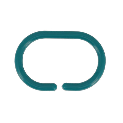 Anelli per tenda da doccia Evideco, ganci in plastica (set da 12)