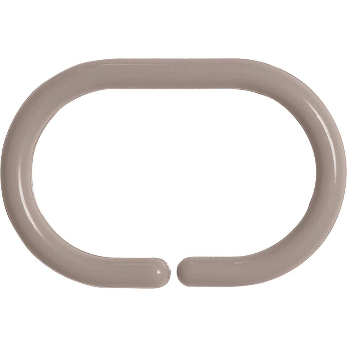 Anelli per tenda da doccia Evideco, ganci in plastica (set da 12)