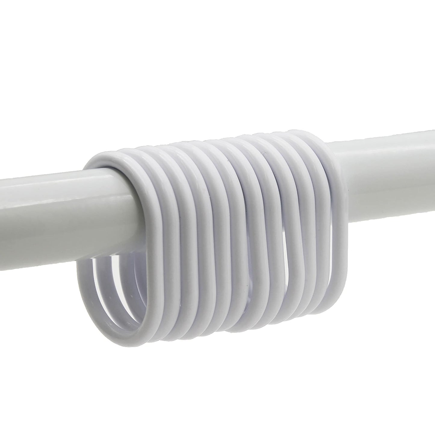 Anelli per tenda da doccia Evideco, ganci in plastica (set da 12)