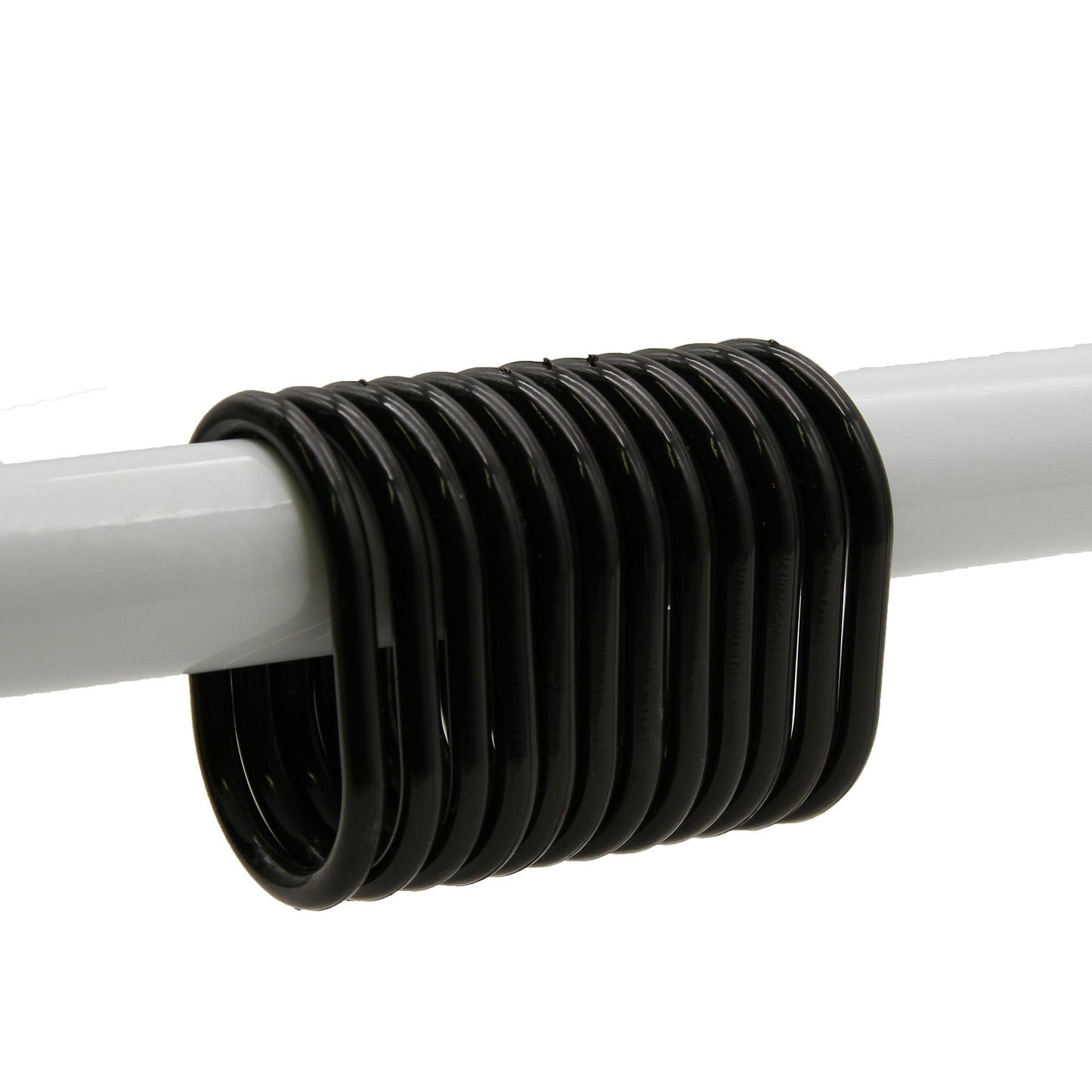 Anelli per tenda da doccia Evideco, ganci in plastica (set da 12)