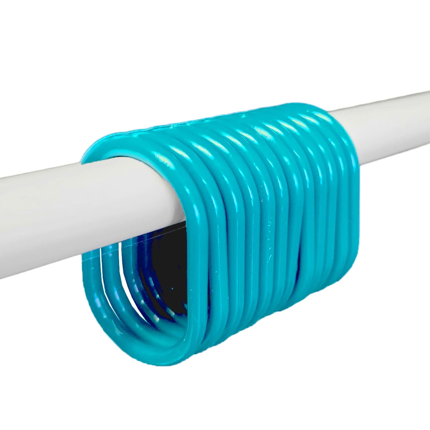 Anelli per tenda da doccia Evideco, ganci in plastica (set da 12)