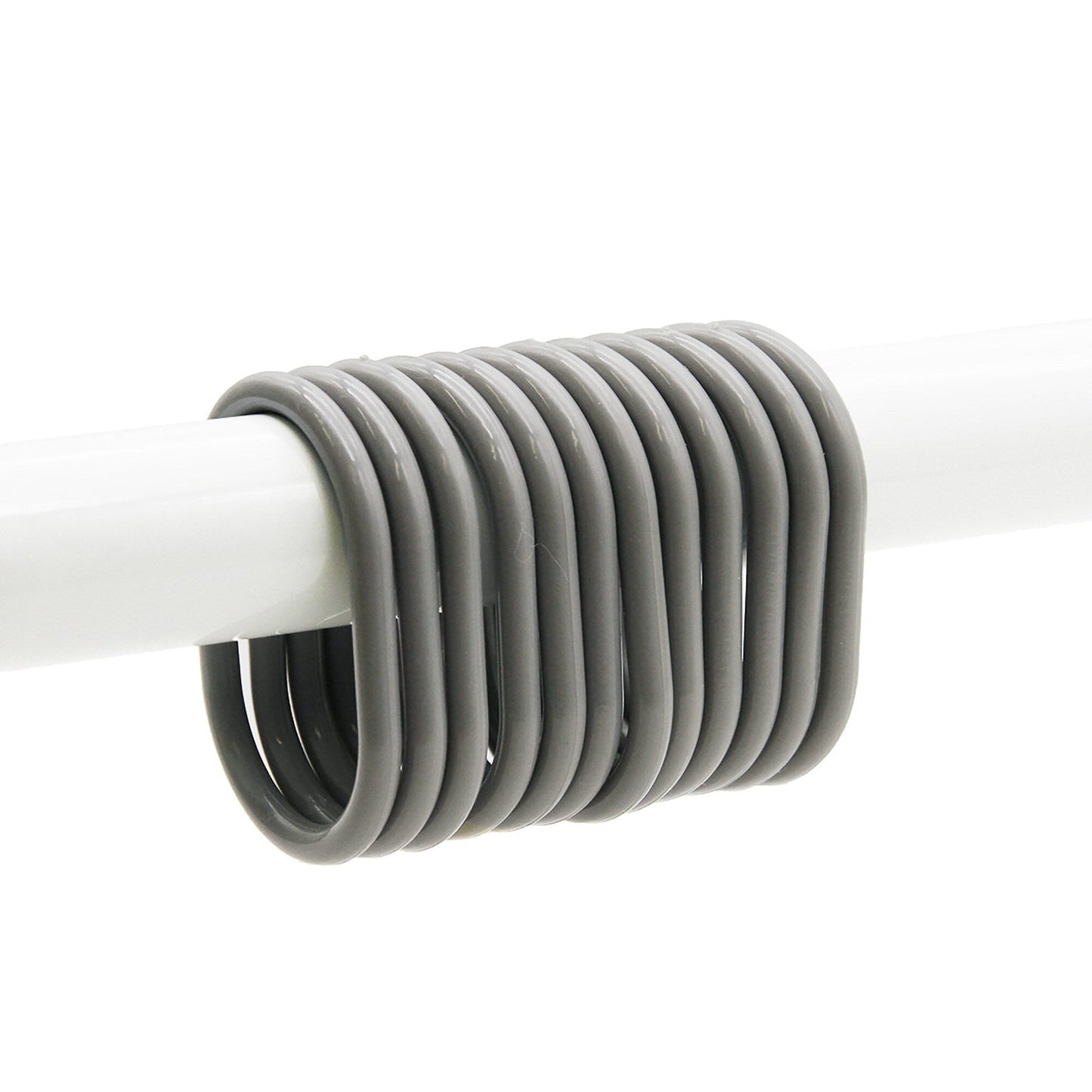 Anelli per tenda da doccia Evideco, ganci in plastica (set da 12)