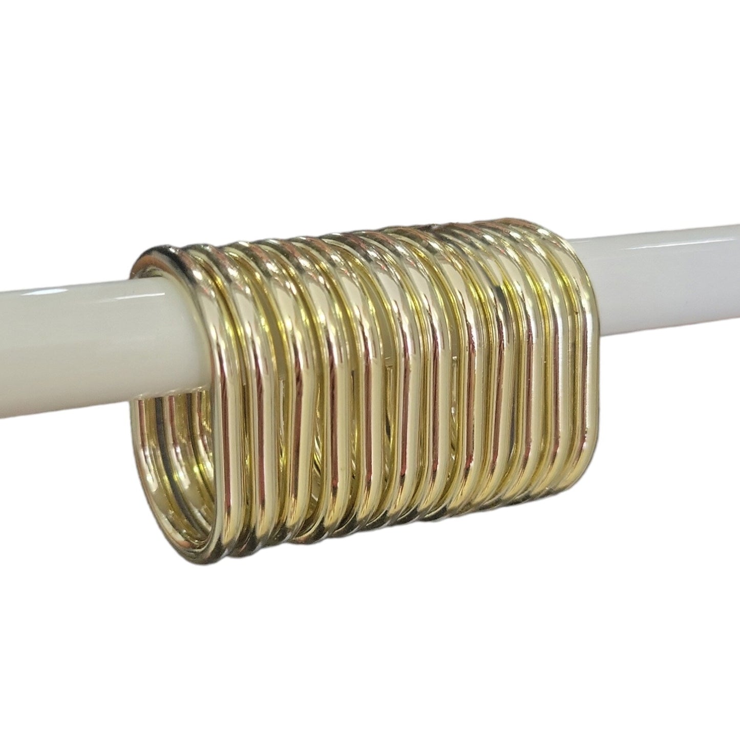 Anelli per tenda da doccia Evideco, ganci in plastica (set da 12)