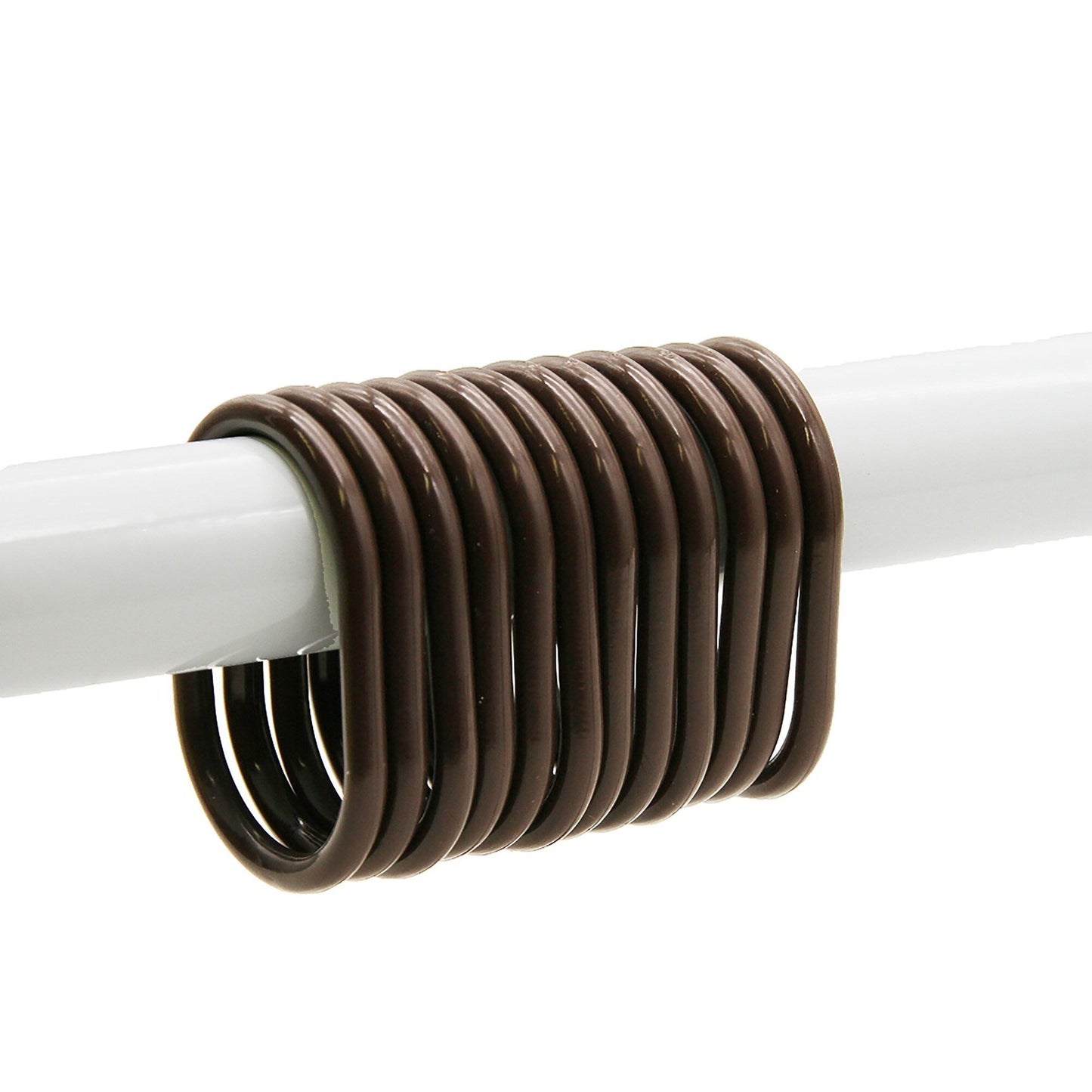 Anelli per tenda da doccia Evideco, ganci in plastica (set da 12)