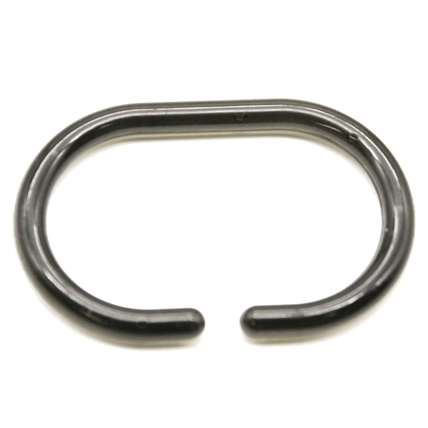 Anelli per tenda da doccia Evideco, ganci in plastica (set da 12)