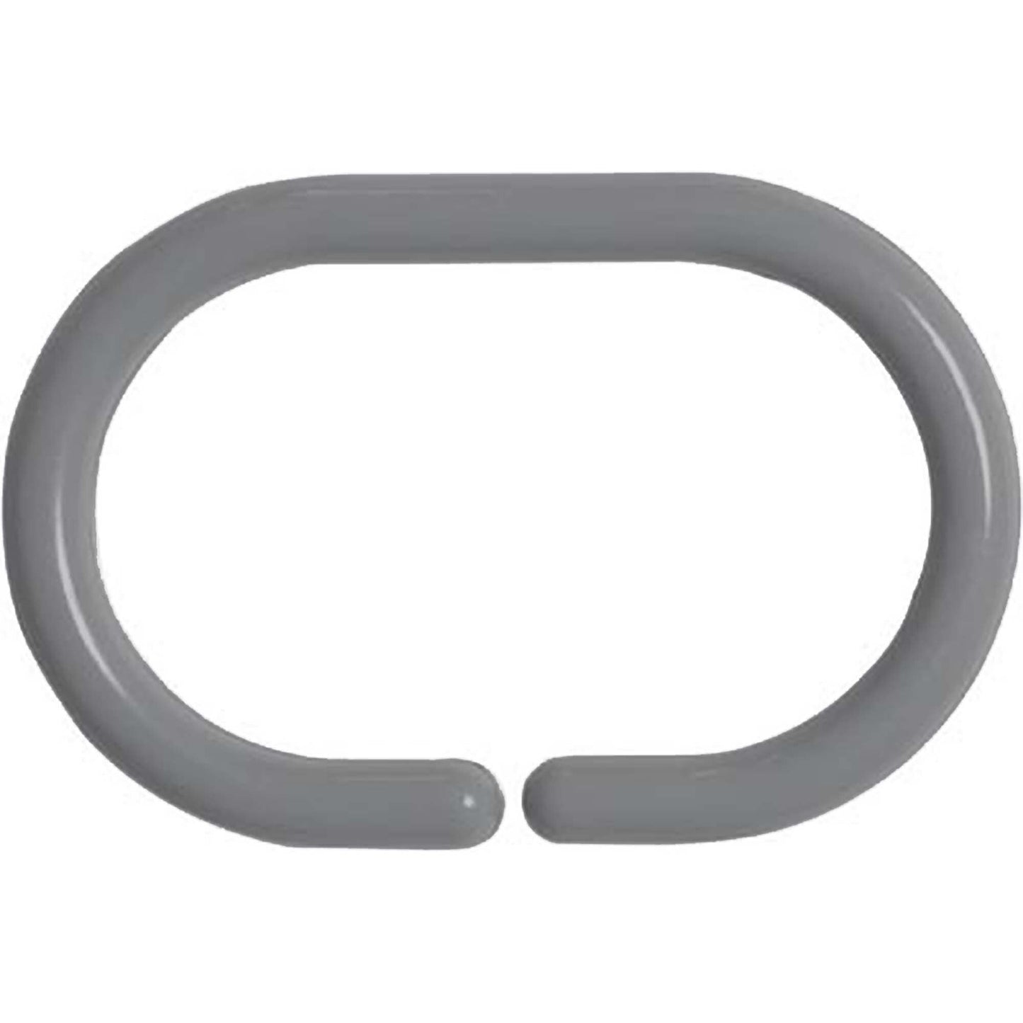 Anelli per tenda da doccia Evideco, ganci in plastica (set da 12)