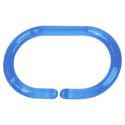 Anelli per tenda da doccia Evideco, ganci in plastica (set da 12)