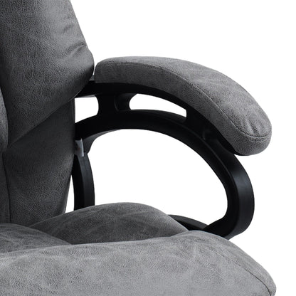 Poltrona da ufficio con schienale regolabile, massaggio direzionale, poltrona girevole, riscaldamento lombare e telecomando