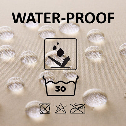 Tenda da doccia extra lunga in poliestere, 12 anelli, 79L x 71W