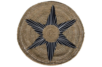 Boho Chic - Piatto Decorativo Stella Nera