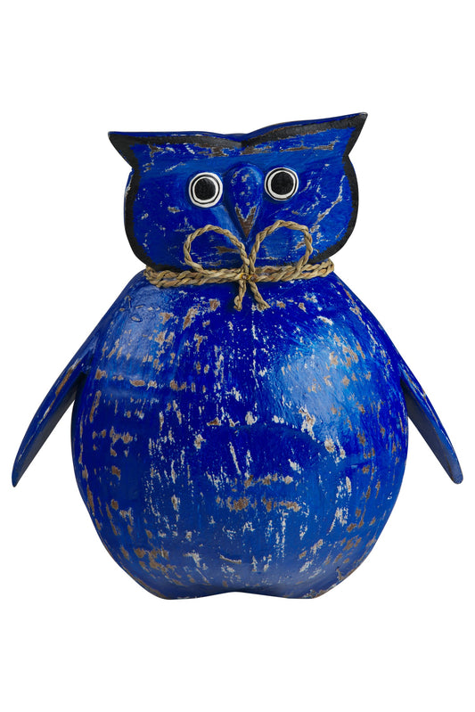 Decoro - Civetta Ali Aperte Cocco Blu