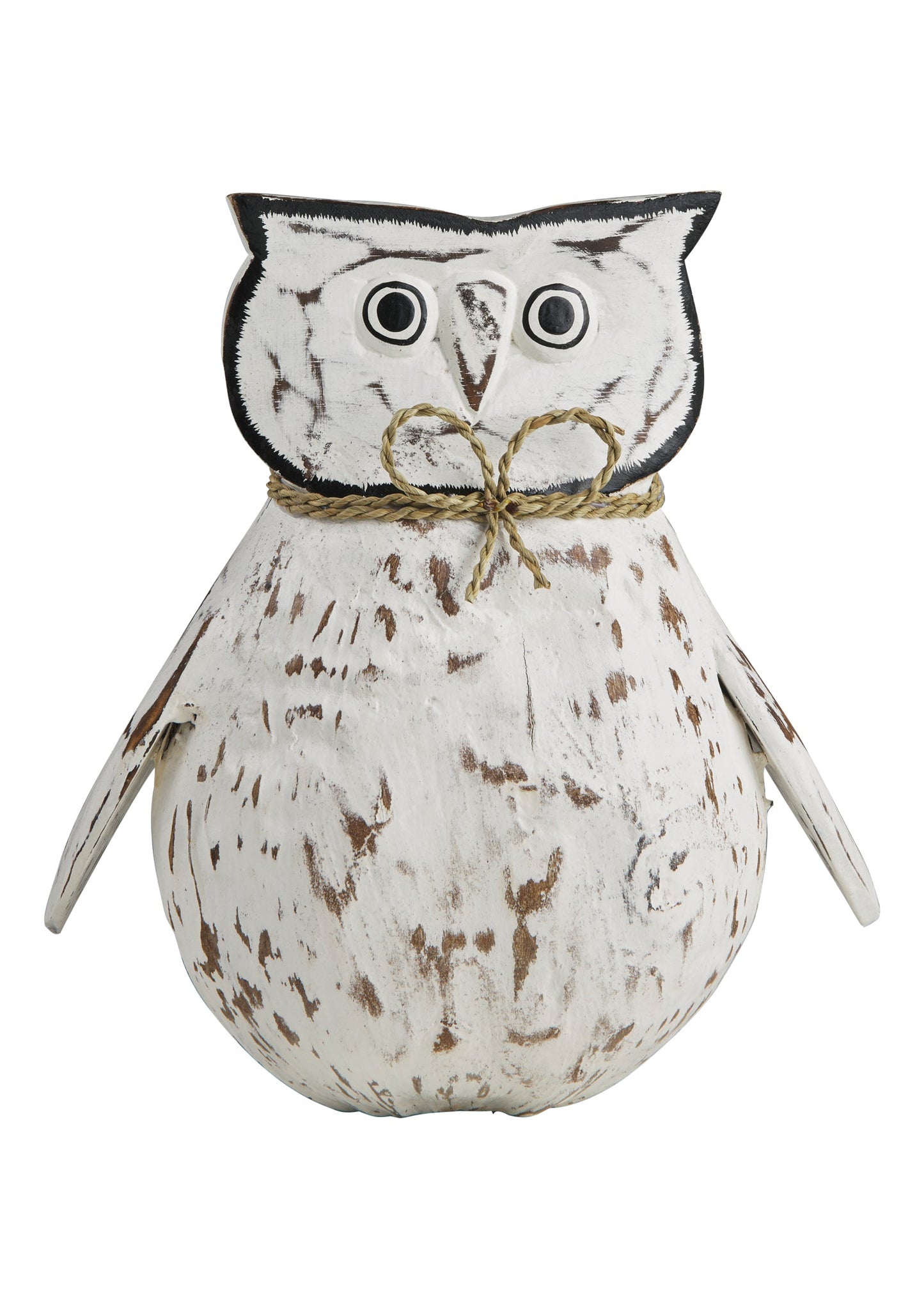 Decoro - Civetta Ali Aperte Cocco Bianca