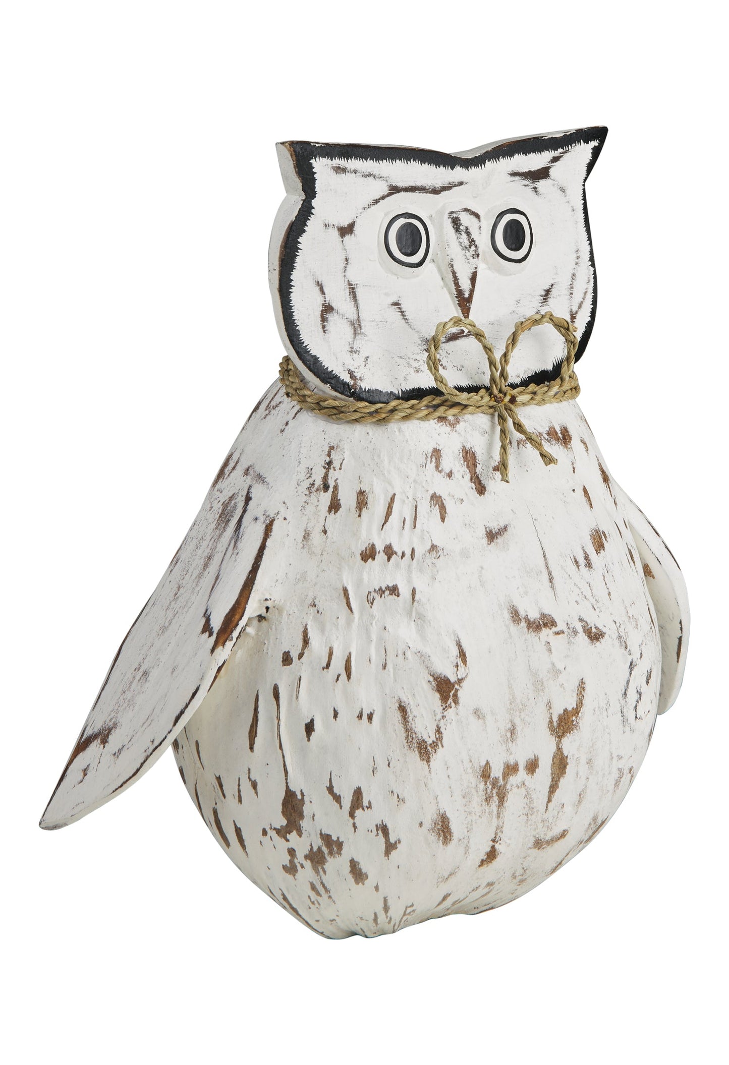 Decoro - Civetta Ali Aperte Cocco Bianca