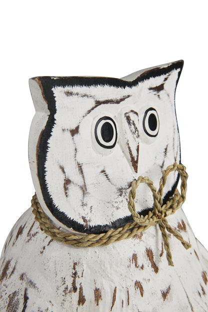 Decoro - Civetta Ali Aperte Cocco Bianca