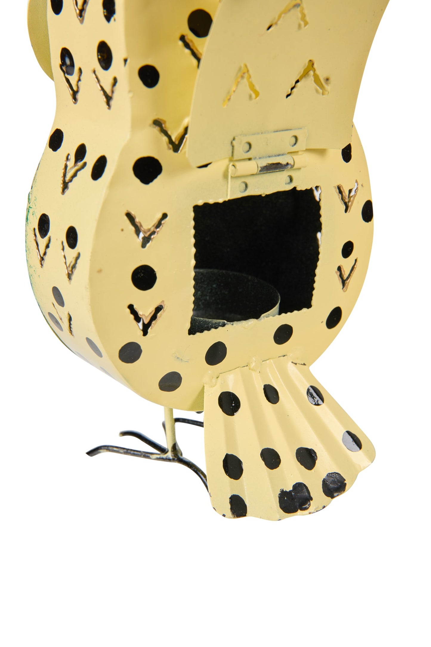 Decoro - Gufo Con Pois Porta Candela