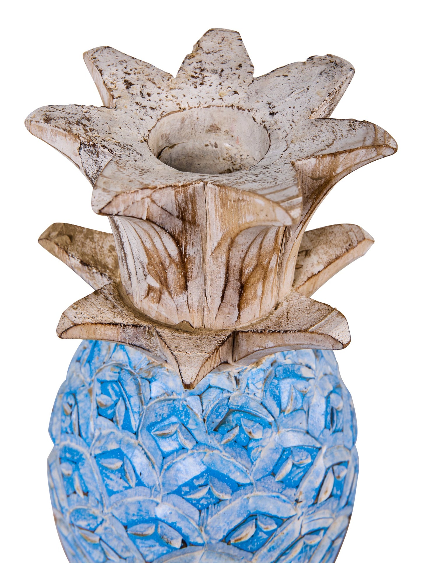 Decoro - Ananas Scultura Carving Porta Candele