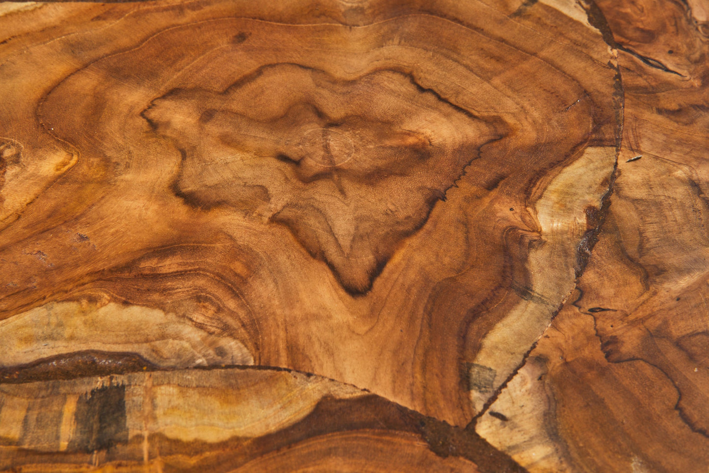 Artigiano - Piano Quadrato Legni Assemblati In Teak 80X80