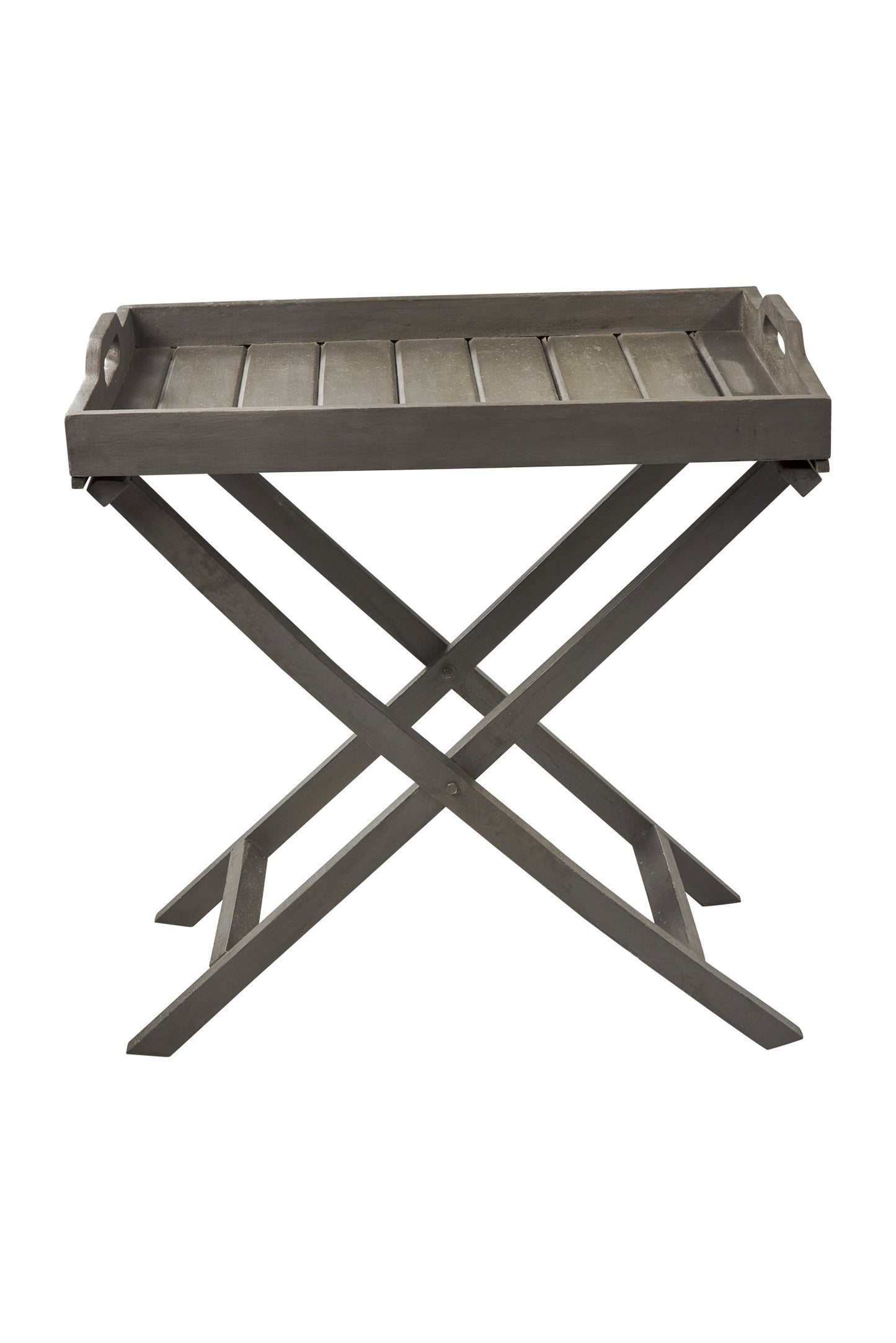 Colazione - Vassoio Gambe Pieghevoli Grigio