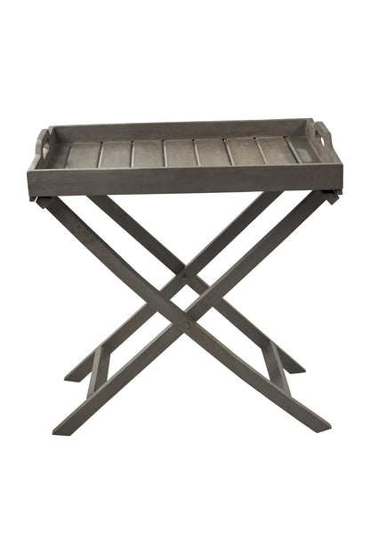Colazione - Vassoio Gambe Pieghevoli Grigio