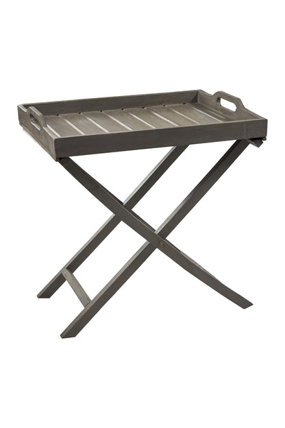 Colazione - Vassoio Gambe Pieghevoli Grigio