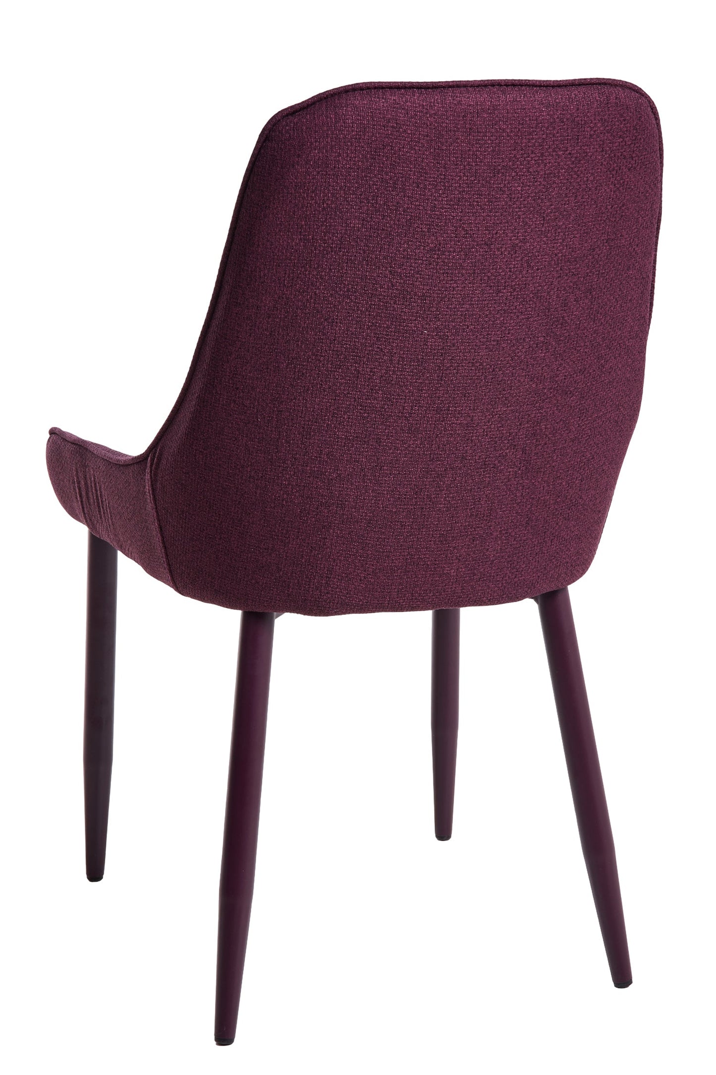 Margaret - Sedia Monocolore Rosso Vino