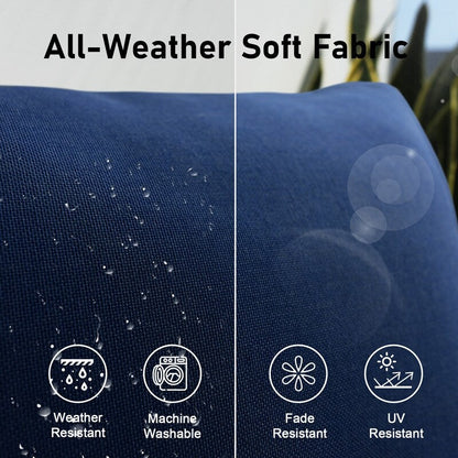 FINCATI Set di 13 divani componibili in vimini per esterni con poltrona