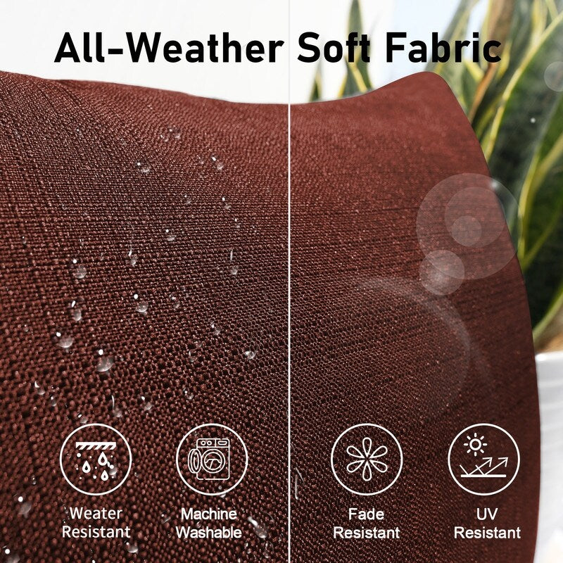 FINCATI Set di 13 divani componibili in vimini per esterni con poltrona