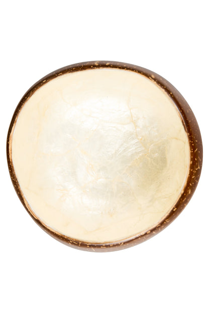 Madreperla - Ciotolina In Cocco Interno Madreperla Bianca