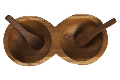 Utile - Ciotoline Doppie Con 2 Cucchiaini