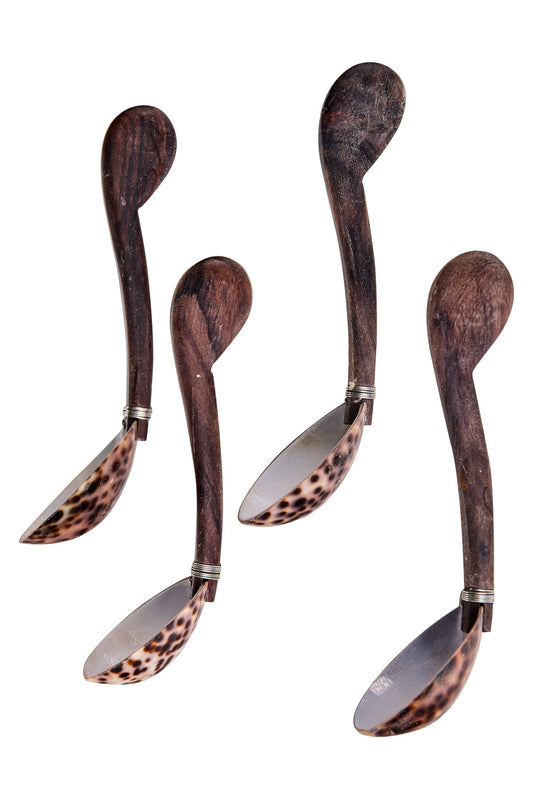 Conchiglie Maculate - Cucchiani Concavi Set 1/4