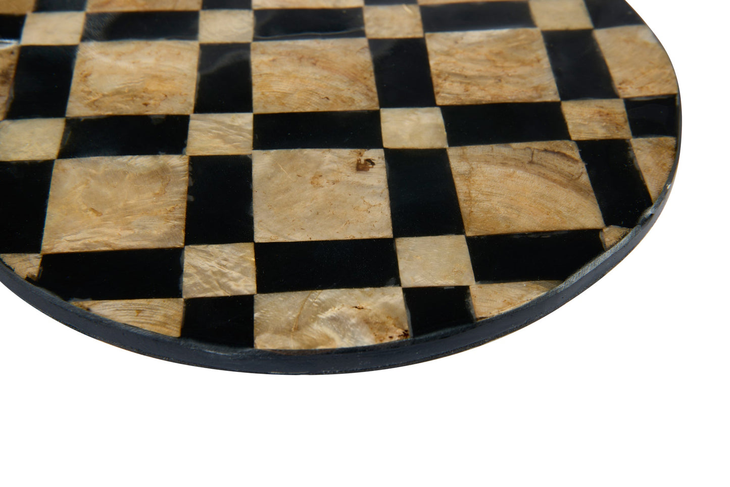 Sottopentola In Resina Bianco E Nero