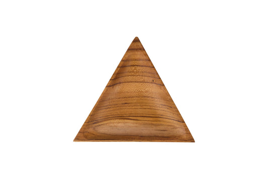 Utile - Piattino Triangolare Teak