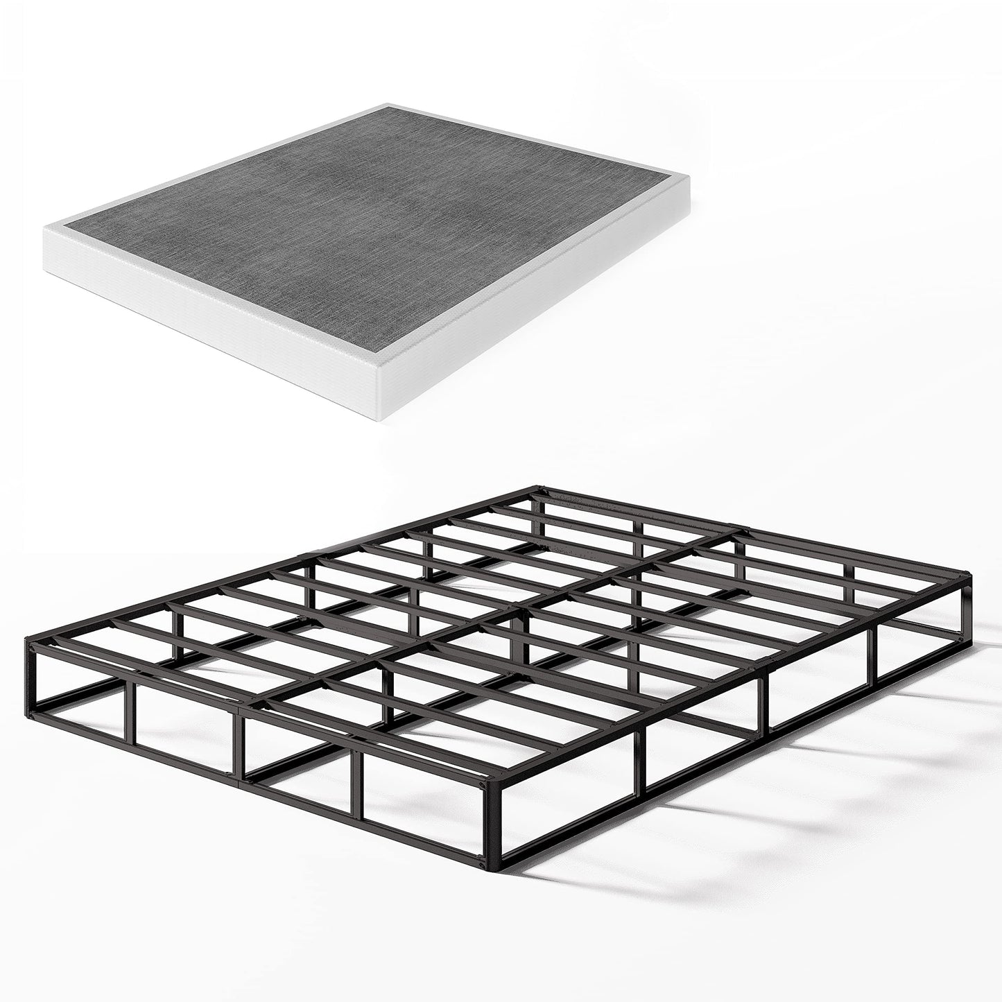 Molla in metallo a basso profilo da 5 pollici, struttura robusta con copertura grigia