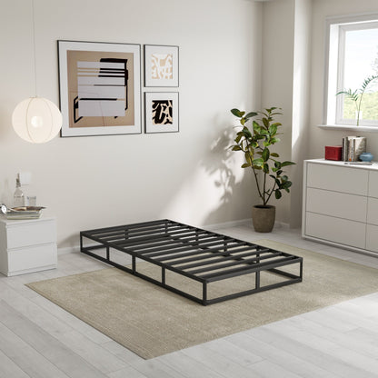 Molla in metallo a basso profilo da 5 pollici, struttura robusta con copertura grigia