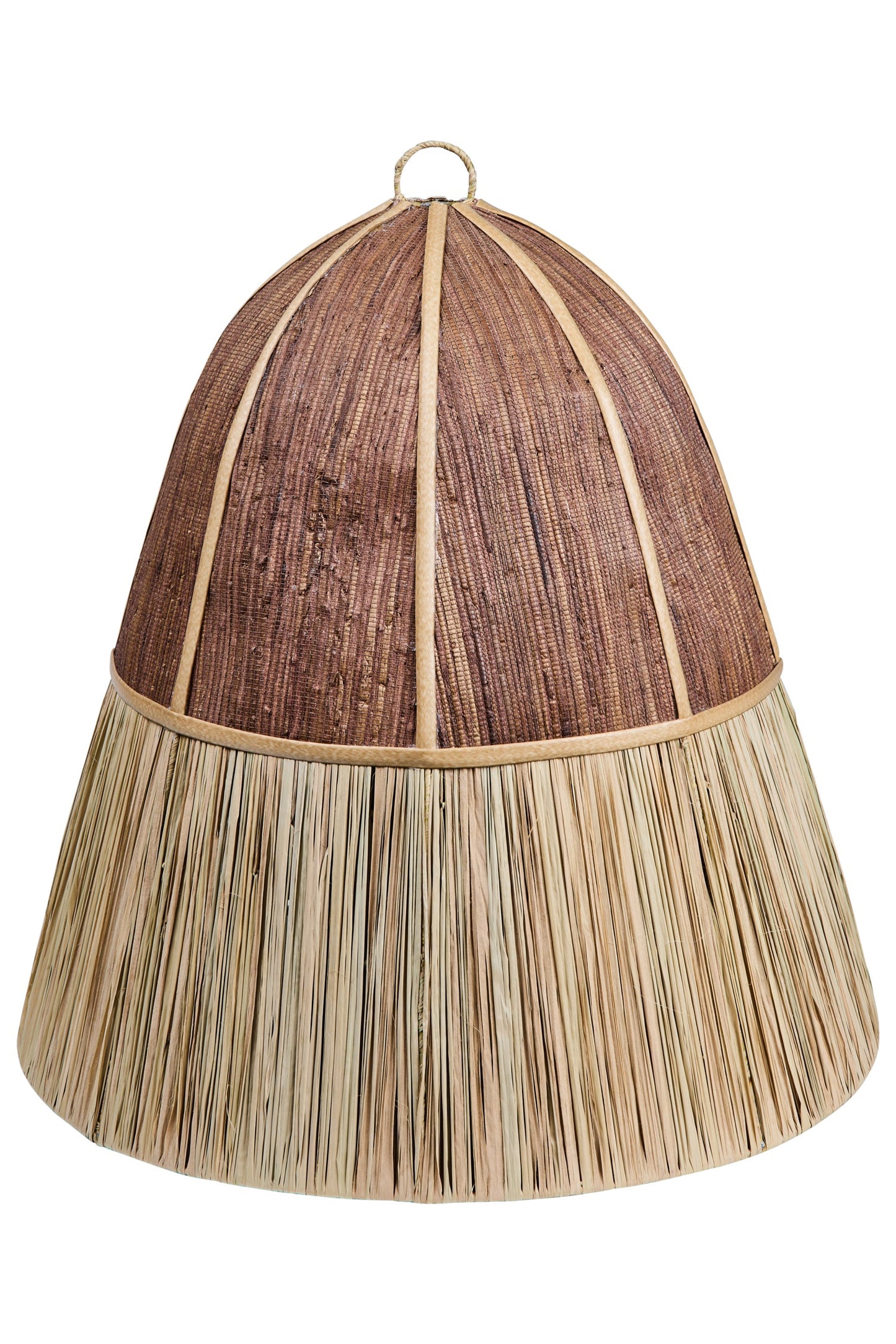 Soffitto - Cappello Lampadario Cupola Marrone