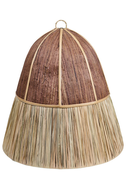 Soffitto - Cappello Lampadario Cupola Marrone