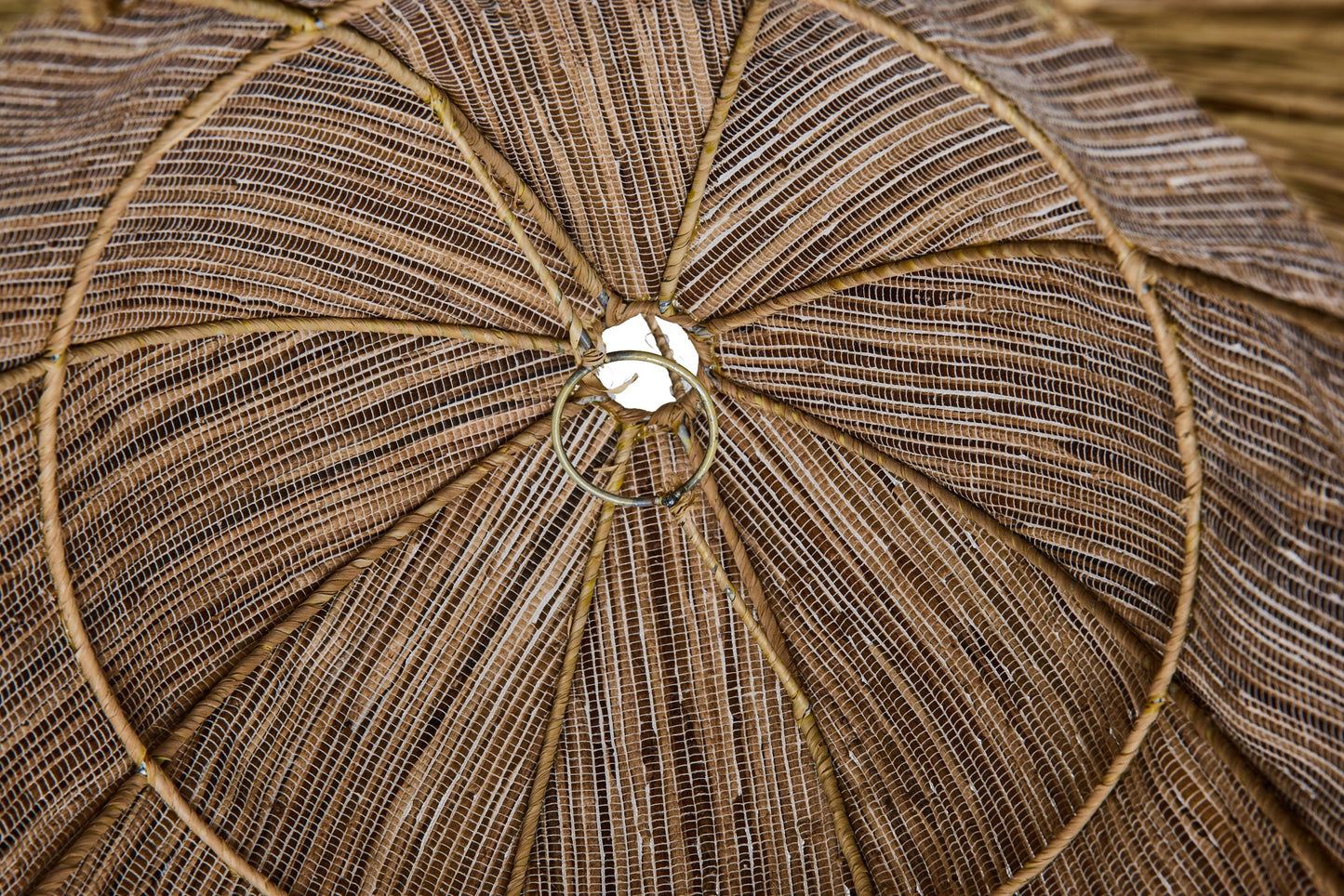 Soffitto - Cappello Lampadario Cupola Naturale