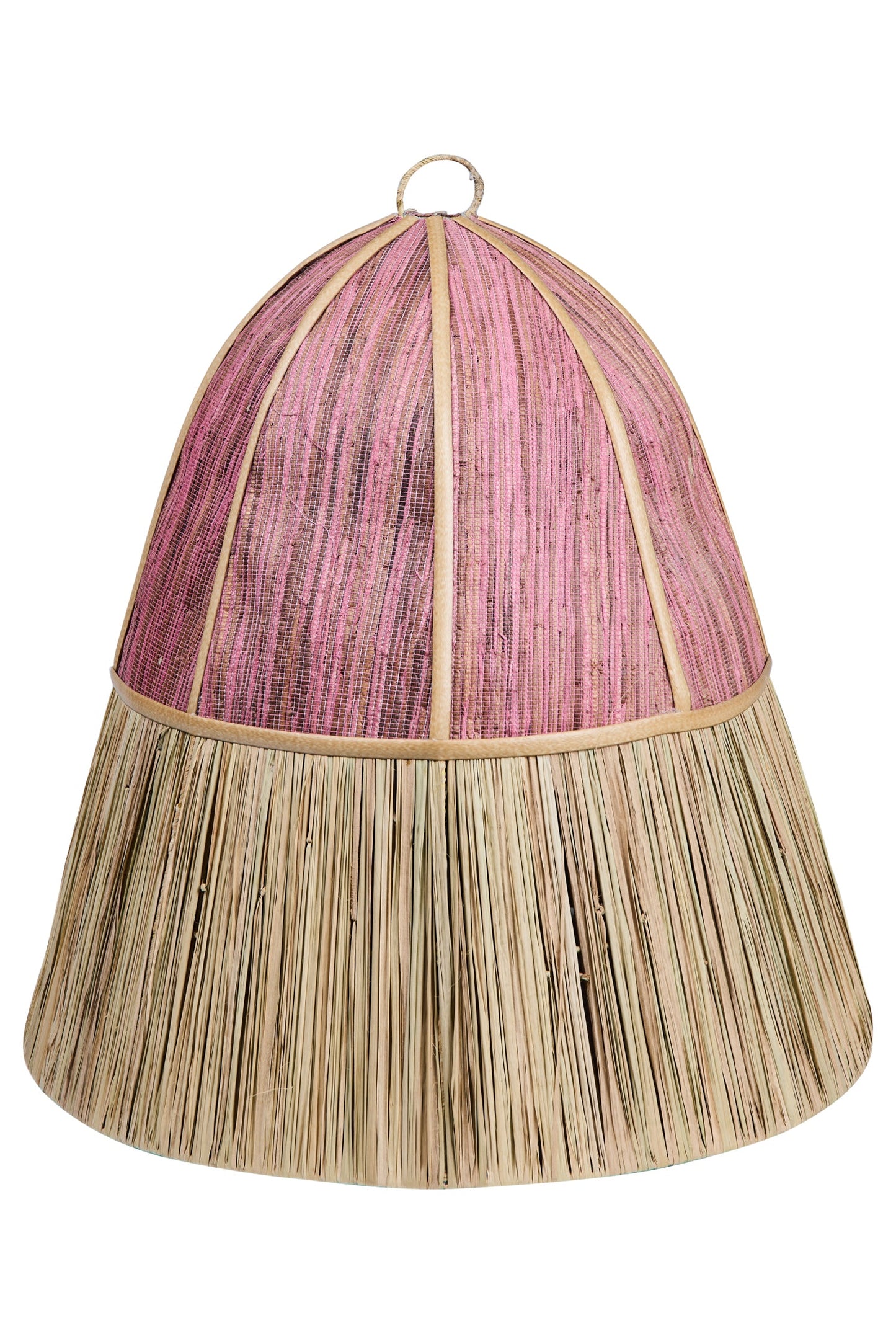 Soffitto - Cappello Lampadario Cupola Rosa