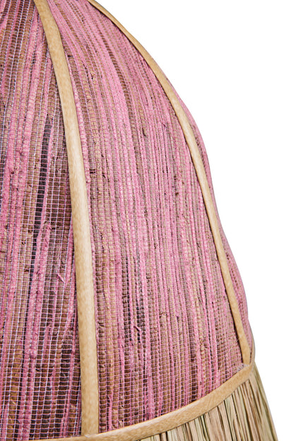 Soffitto - Cappello Lampadario Cupola Rosa