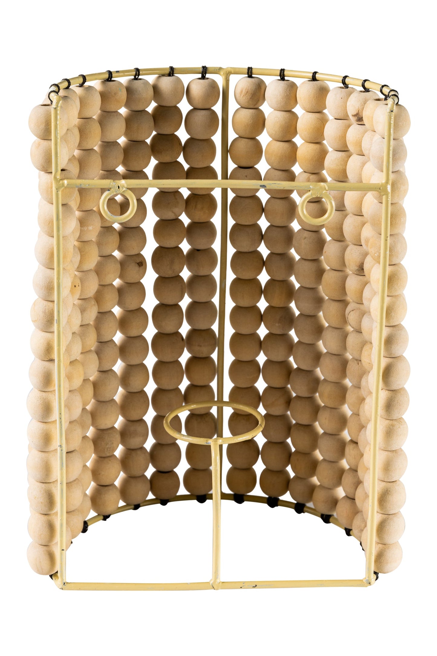 Bubbles - Applique Paralume Palline Legno Naturale