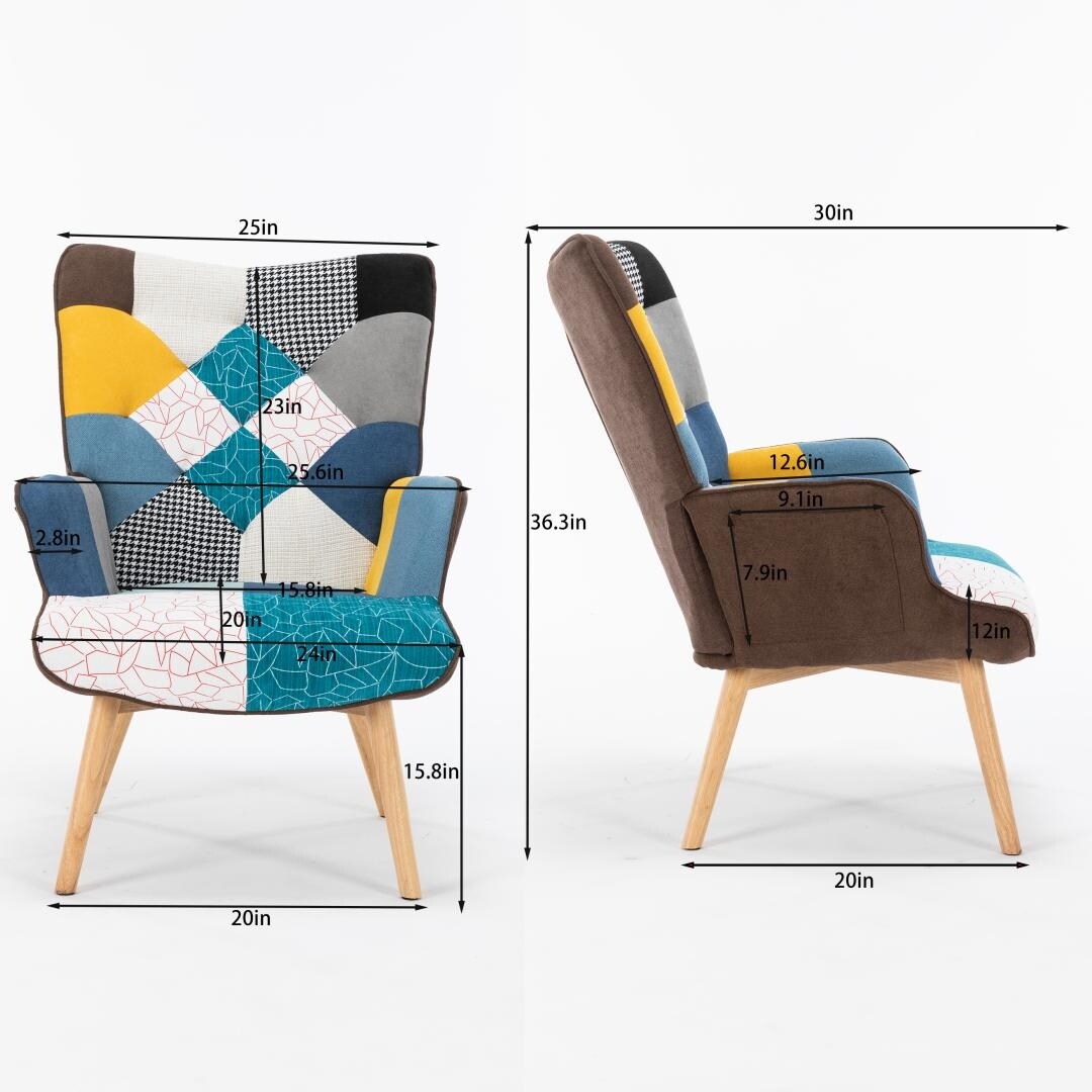 Divano in tessuto per soggiorno e studio