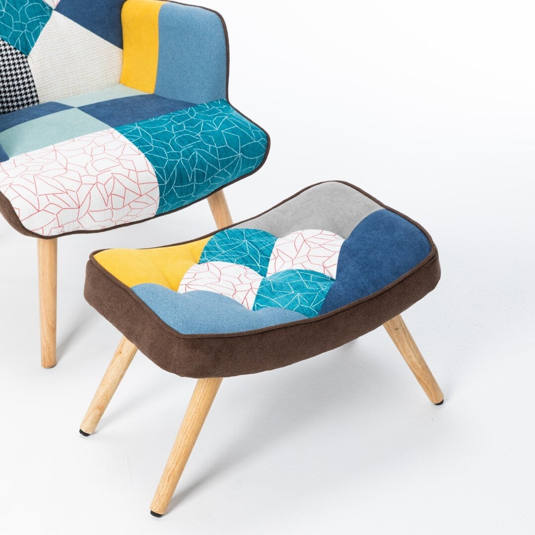 Divano in tessuto per soggiorno e studio