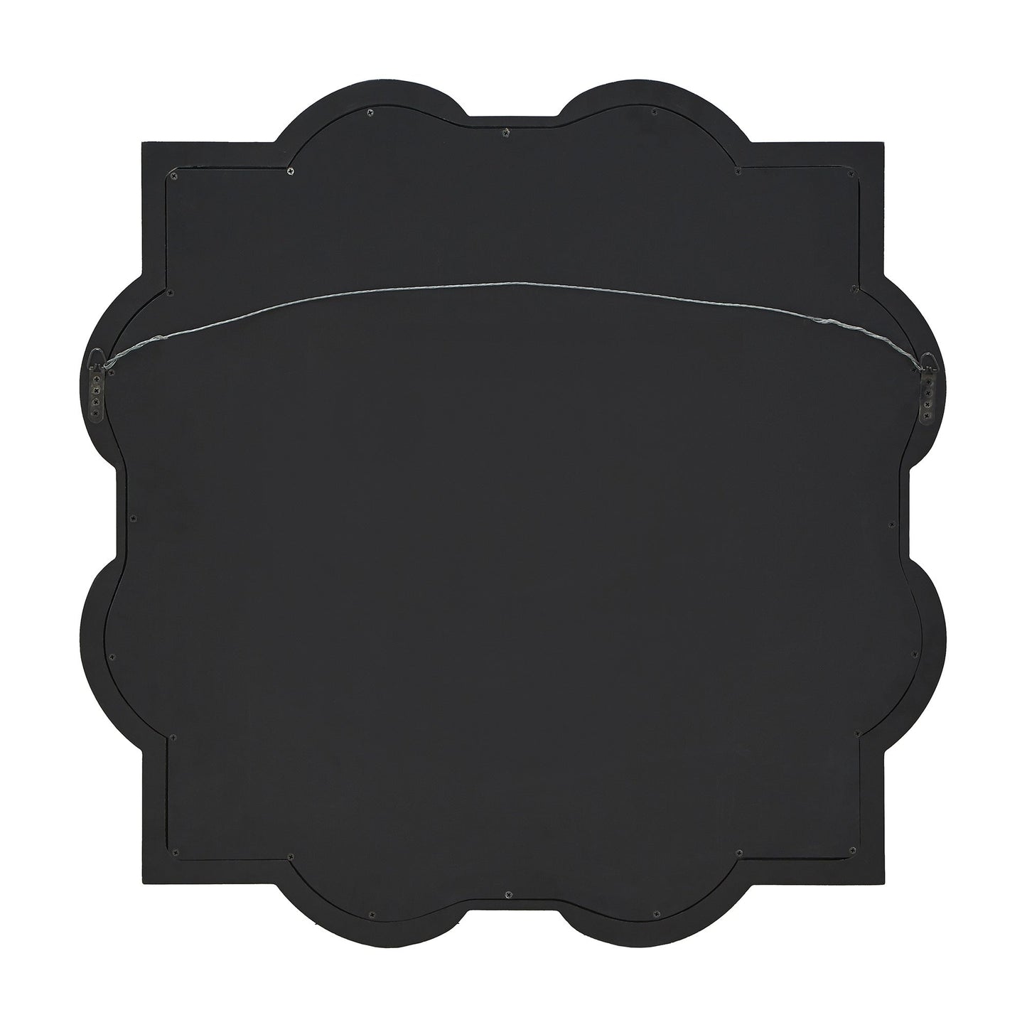 Specchio da parete Fantina con pannelli in argento antico di iNSPIRE Q Classic